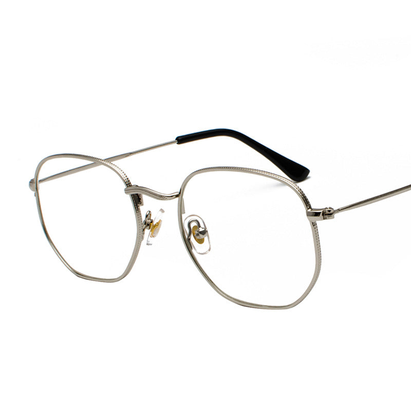 Wholesale Jetset 7006 Unique Irregular Fashionable Metal Sunglasses Artistic Style Eyewear For Men Women